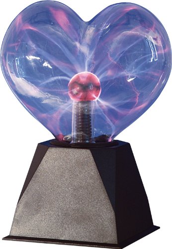 Preisvergleich Produktbild H&H Plasmalampe, Herzform, blau