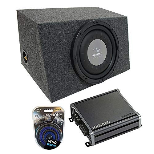 Harmony Audio A152 Bundle with Universal Car Stereo Hatchback Sealed Single 15