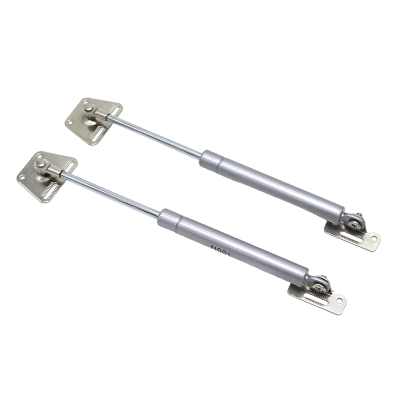 Kalttoy 2Pcs Hydraulic Rod Spring Hinges Cabinet Door Struts Lid Adjustable Telescopic Hardware Cabinet Hydraulic Rod