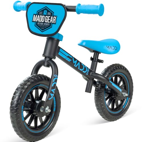 Image of Madd Gear Balance Bike for Toddlers - 18 Month to 4 Years - No Pedal Lightweight Training Bicycles - Adjustable Seat & Maintenance Free 10 Inch Airless Tires - Great Birthday Gift