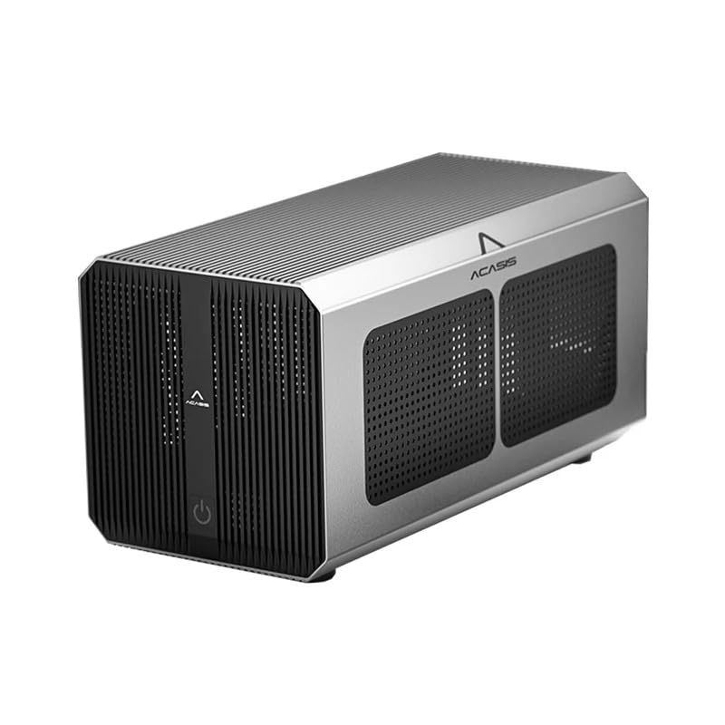 Image of ACASIS 40Gbps External GPU (eGPU) with in-Built Cooling Fan, PD 85W+15W Charging, Ultimate Gaming Experience, Only Compatible with TB 5 /4 /3, USB4 for Laptop