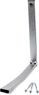 EZ Folding Bracket Large (13 Inch) 1PK Heavy Duty Folding Shelf Bracket - Single Collapsible Wall Mount Bracket for Shelves, Tables & Workbenches, 75 lbs Capacity, Patented Space-Saving Design