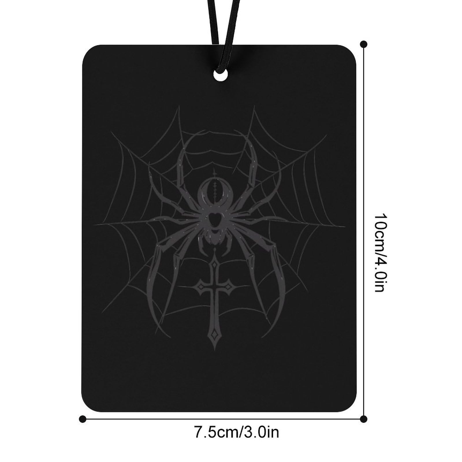 Diviine Spider Car Air Freshener Hanging Aromatherapy Tablets for Car Accessories Square