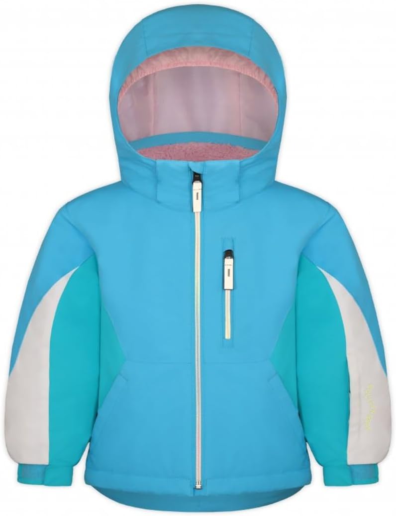 Boulder Gear Candice Insulated Ski Jacket (Little Girl's), Blue Blossom, 2