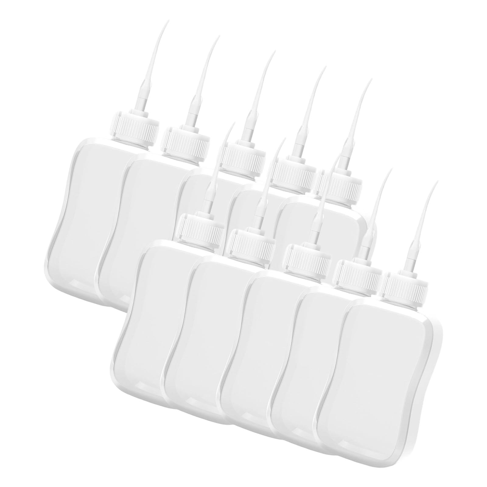 Electronics Repair Squeeze Bottle Set, Soft Tip Liquid Applicator Bottles for Controlled Adhesive Remover Tasks Repair Liquid Applicator Bottle Soft Nozzle Service Phone Dispenser Adhesive Remover