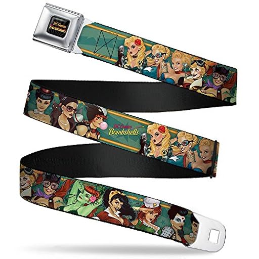 Buckle-Down Cinturón de seguridad DC Comics Bombshells XL | Ya disponible en tu tienda friki favorita! En mundofriki.es!