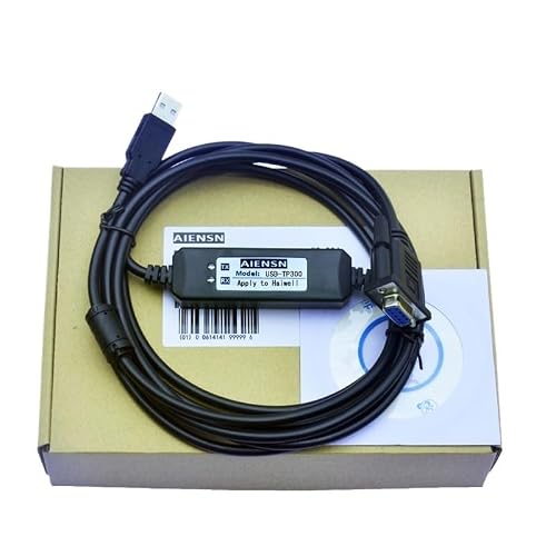AIENSN USB Compatible with haiwell Text Display Touch Screen TP300 Series Programming Cable Data Download Cable