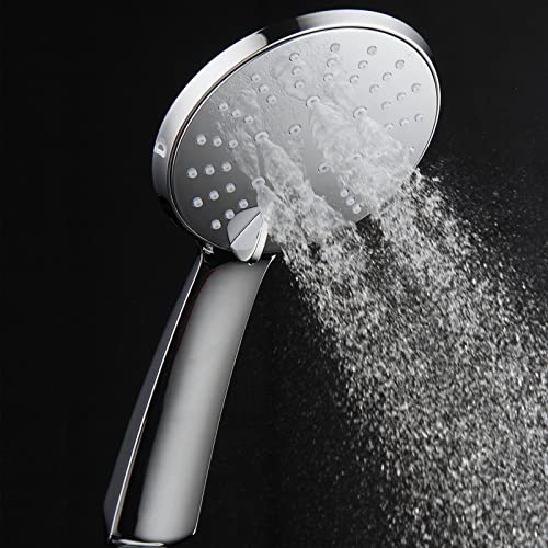Pomme de douche pour augmenter la pression de l'eau faible avec 3 jets de pulvérisation