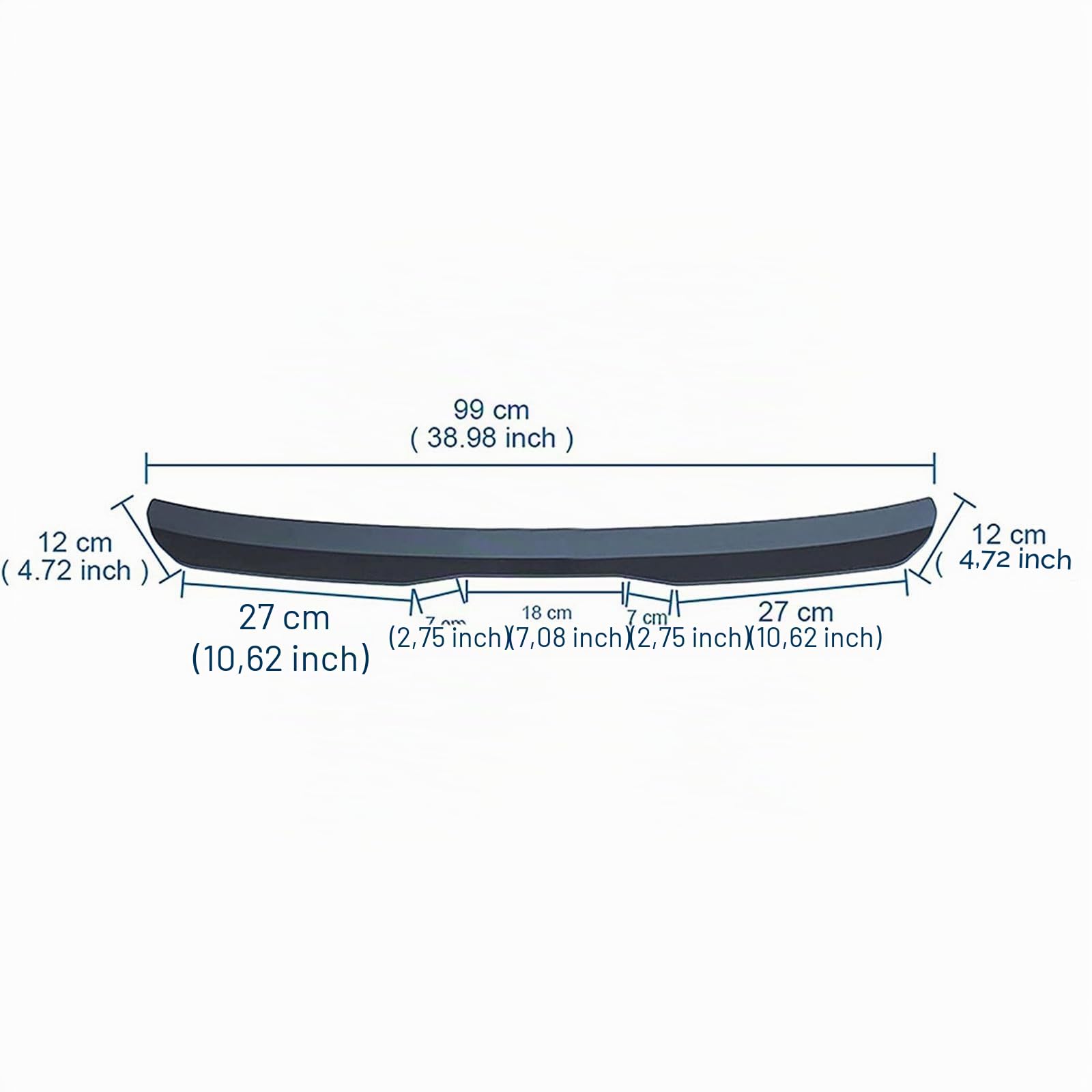 Auto Spoiler Posteriori per Mercedes Benz/AMG Classe A W176/W177 A35 45 S/A160 180 180d 200 220d 250 250e, Labbro Spoiler Tronco Posteriore Baule Spoiler Wing, Accessori Tuning Auto