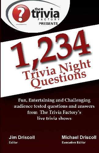 1,234 Trivia Night Questions from The Trivia Factory
