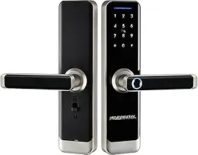 Fechadura Inteligente Wi-Fi embutir com Biometria, Senha, Tag e Chave