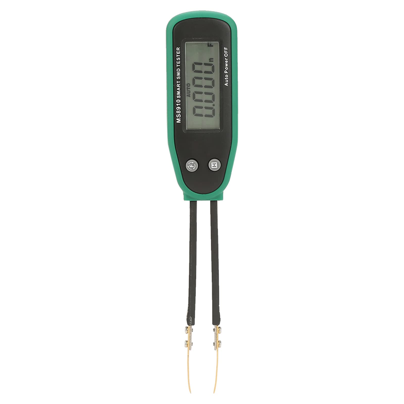 Probador de Capacitancia de Resistencia SMD Digital Inteligente MS8910 con 2 Pines de Prueba de Respaldo, Probador de Resistencia Portátil de 3000 Cuentas Tiene Función de