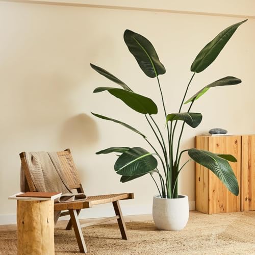 BLAINE | Strelitzia 120cm | Plantes Artificielles Décoratives | G...