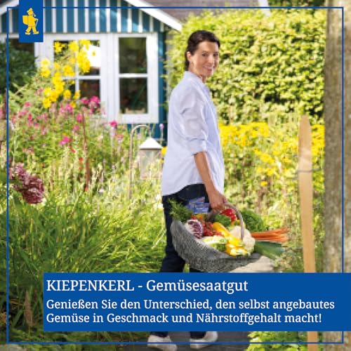Kiepenkerl San-Marzano-Tomatensamen San Marzano 2 - Traditionelle Italienische Fleischtomate, Langlebige Gemüsesamen für Aromatische Salattomaten und Robuste Gemüseernte