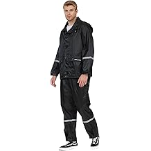 Classic Rain Suits for Men Waterproof Durable Rain Gear with Reflective Strip Rain Jacket Pants for Golf Camping
