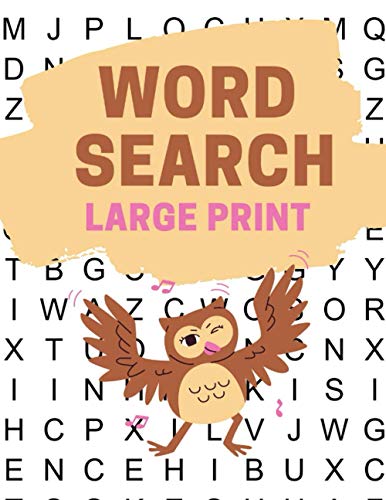 Word Search Large Print: Word Search for Adults Large Print