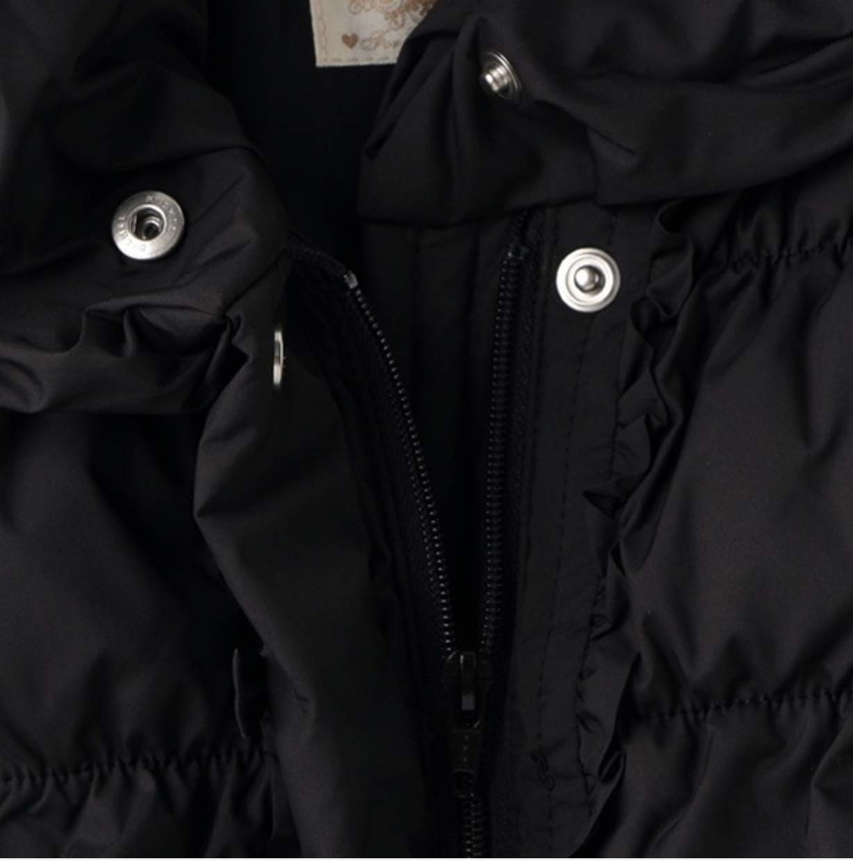 Amazon.co.jp: メゾピアノ (mezzo piano) ロングダウン ブルゾン 130  