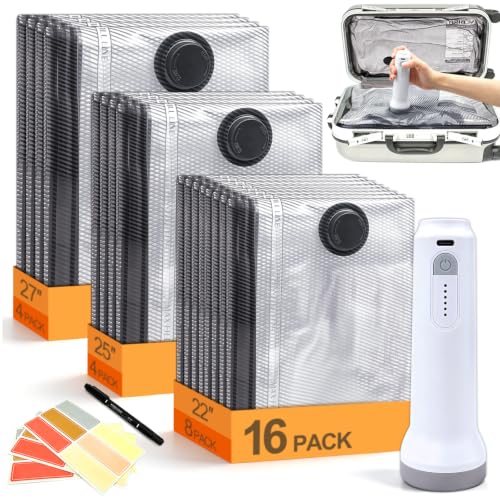  16 Pack Vacuum Storage Bags - image 1