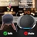 Real Wood Stand for Echo Dots(4th Gen)(5th Gen),Tripod Accessories Protect Speaker for Better Sound,Secure Stable Wooden Mount Holder for Echo Dot (Newest Model) 2024,(Walnut)