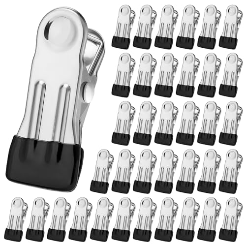 Beeplove 48-piece stainless steel pool cover clips