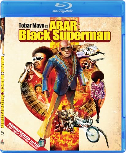 Abar: Black Superman Blu-ray película clásica de ciencia ficción 2