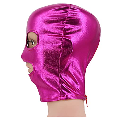 Image of Metallic Cycling Face Neck Mask Hat Ultra Balaclava Hood