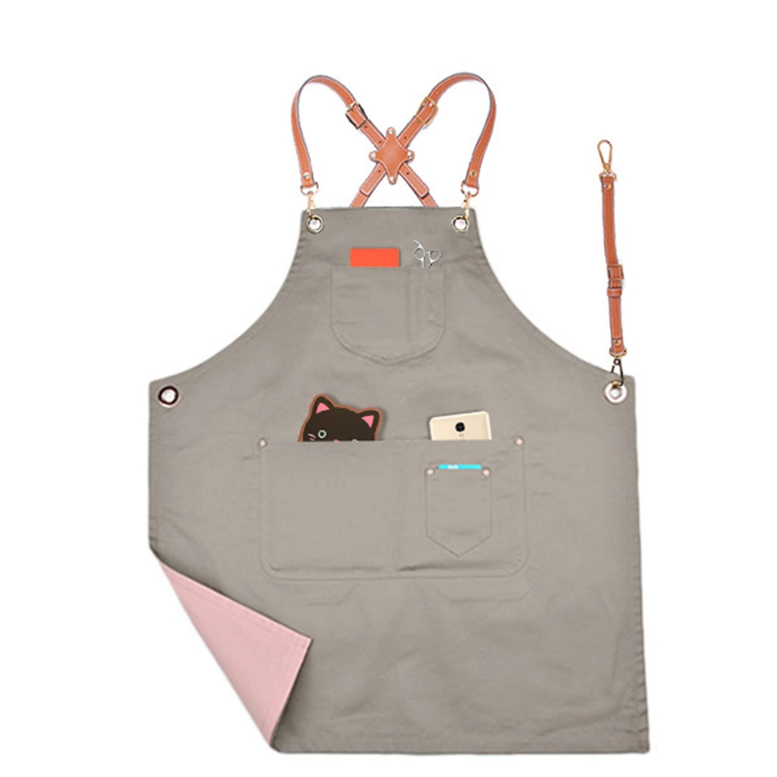 Fartuch szefa kuchni ， Fartuch Denim Bib Fartuch warsztatowy, fartuch narzędziowy, fartuch roboczy, fartuch płócienny, fartuch narzędziowy warsztatowy z regulowanymi paskami