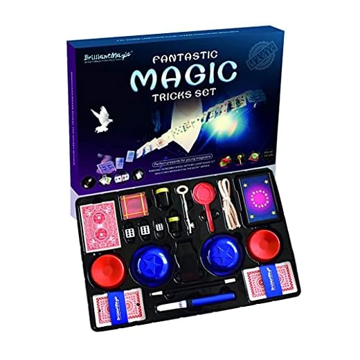 BMM010 Blue Fantastic Magic Trick Toys Set Includes 15 Great Magic Props Collection Ideal Gift for Children and Young Magicians