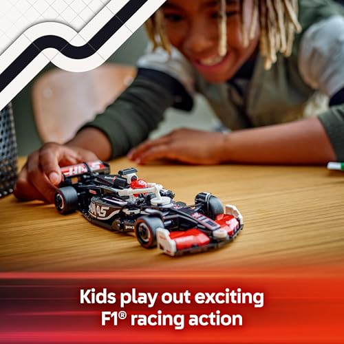 LEGO Speed Champions MoneyGram Haas F1 Team VF-24 Race Car Toy - Building Set for Kids, Boys & Girls, Ages 10+ - Toy Car for F1 Fans - Gift Idea for Birthday - 77250 - image 3