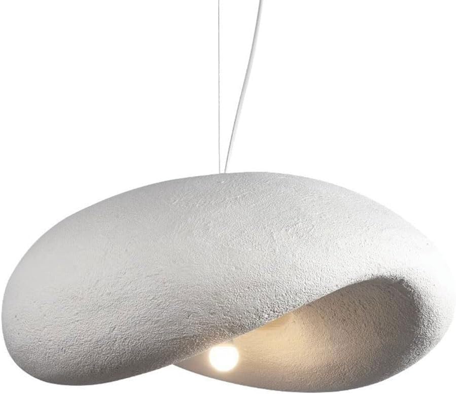 Bird Nest Hanging Lamp Japanese Wabi-sabi Pendant Light Adjustable Pendant Lights for Bedroom Kitchen Island Dining Room(40cm/15.74in)