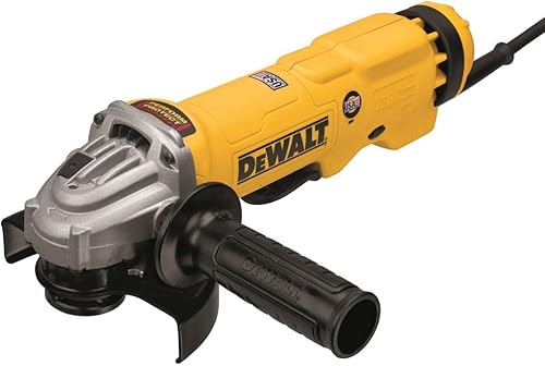 Miniatura 3 de DEWALT Herramienta de amoladora angular, 4-1/2 a 5 pulgadas, interruptor de paleta con bloqueo de gatillo (DWE43114)
