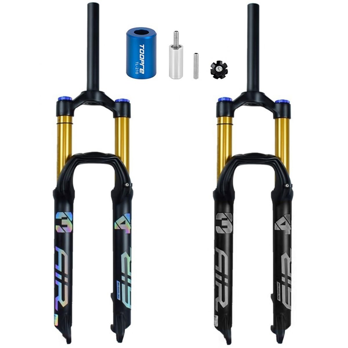 Amazon | 耐食性 Mountain Bike バイク フロント フォーク ストレート