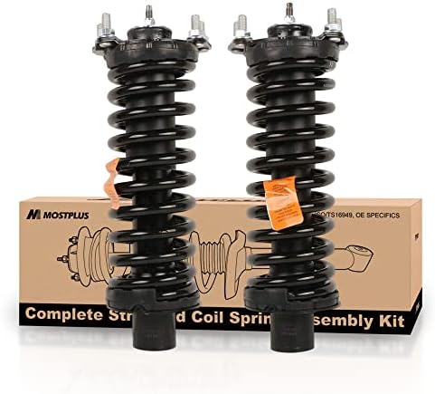 MOSTPLUS 171577L 171577R Front Pair Complete Strut Assemblies Compatible for Jeep Liberty 2002-2012/Dodge Nitro 2007-2011(Set of 2)