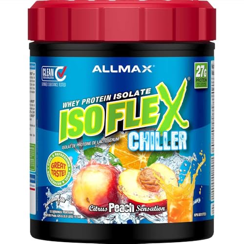ALLMAX Isoflex Whey Protein Isolate Peach 425g