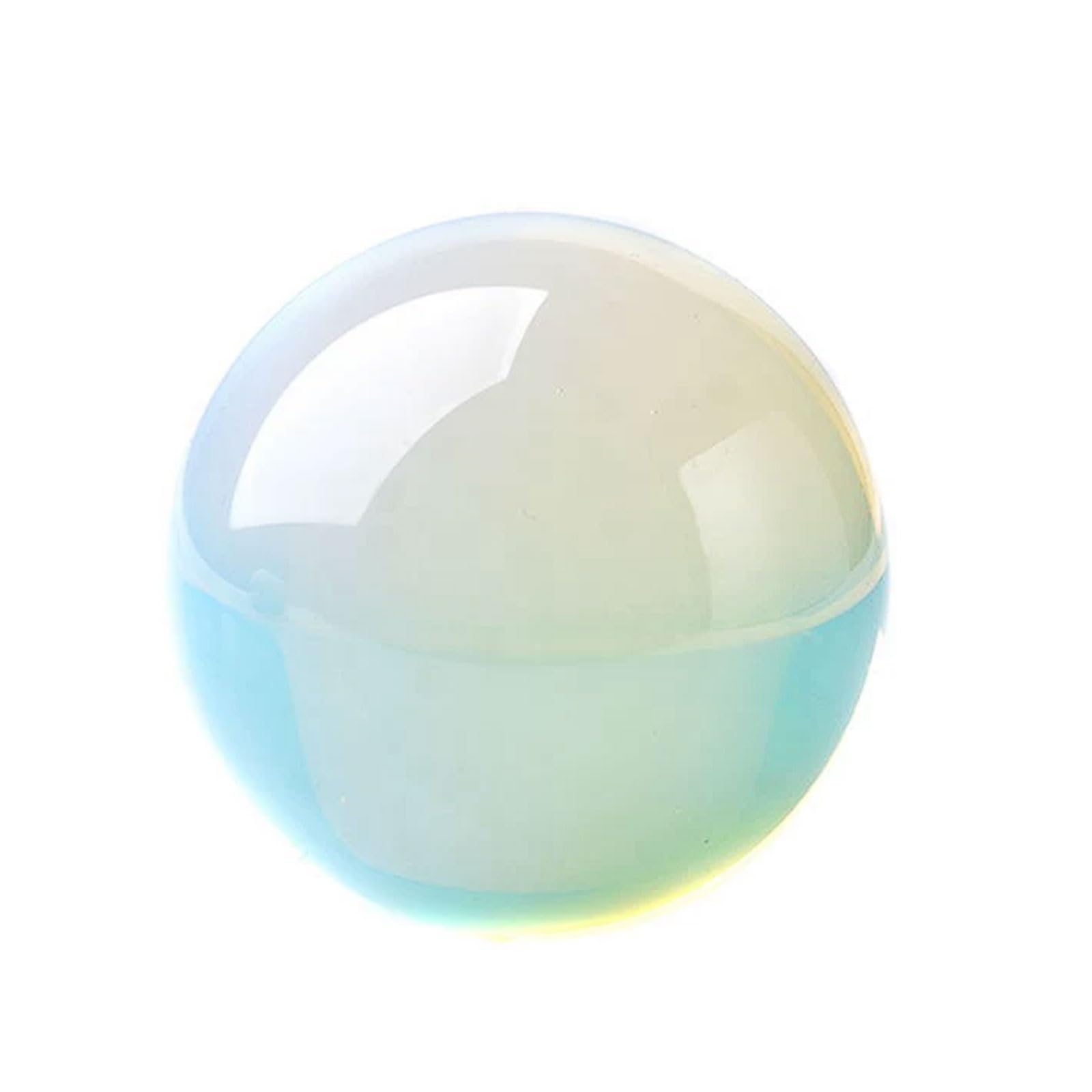 Pierre polie boule 4.5cm en opale et cristal pour ornements ronds maison