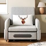 GAIN DE PLACE : Idéal pour les petits appartements ou les chambres d'amis, ce meuble combine les fonctions d'assise et de couchage.