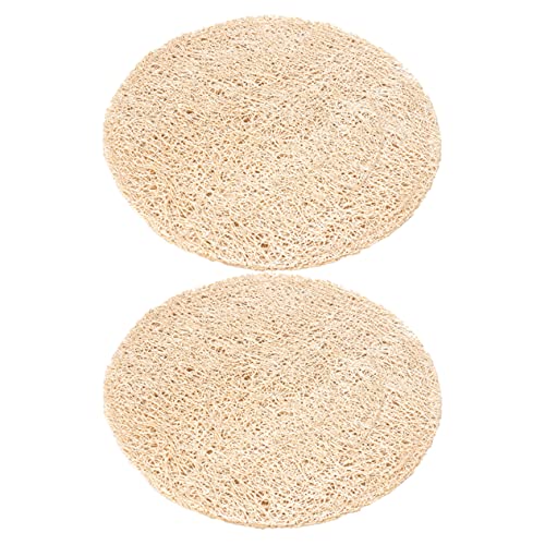 OHPHCALL Design Coasters 2 Pack Insulated Slip Coasters Round Cup Mat Cup Insulation Pad