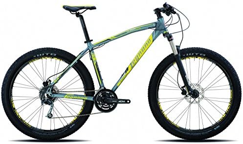 27.5 Inch Legnano Duran Aluminium 27 Speed Hardtail Mountain Bike,  matt-dunkelgrau-gelb : Amazon.co.uk: Sports \u0026 Outdoors