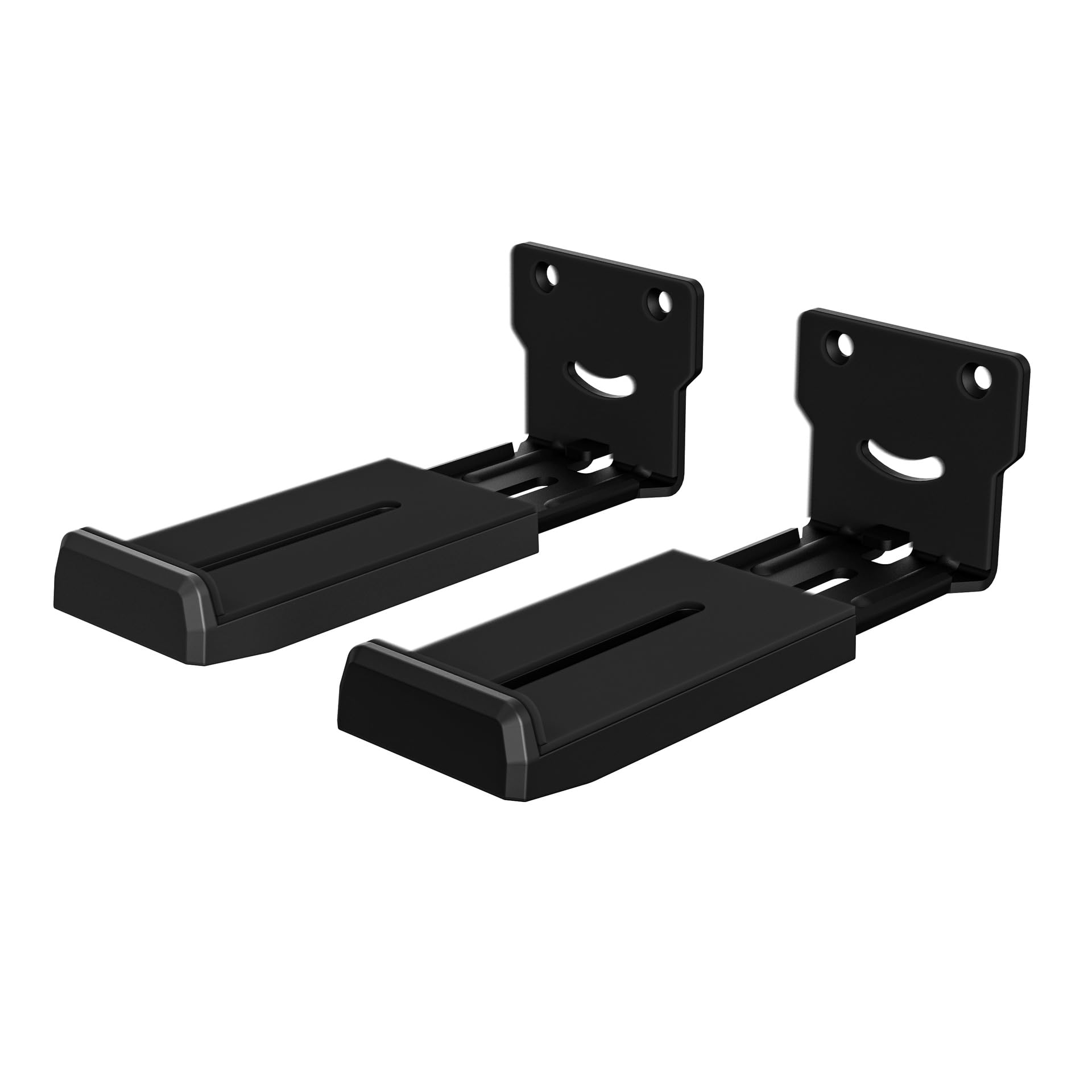 Soporte de Pared para Altavoces de Cine en casa, Soporte de Altavoz de Pared, Ajustable en Altura de 3,7 a 6,3 Pulgadas, Soporte de Pared para Altavoces de Todas Las Marcas
