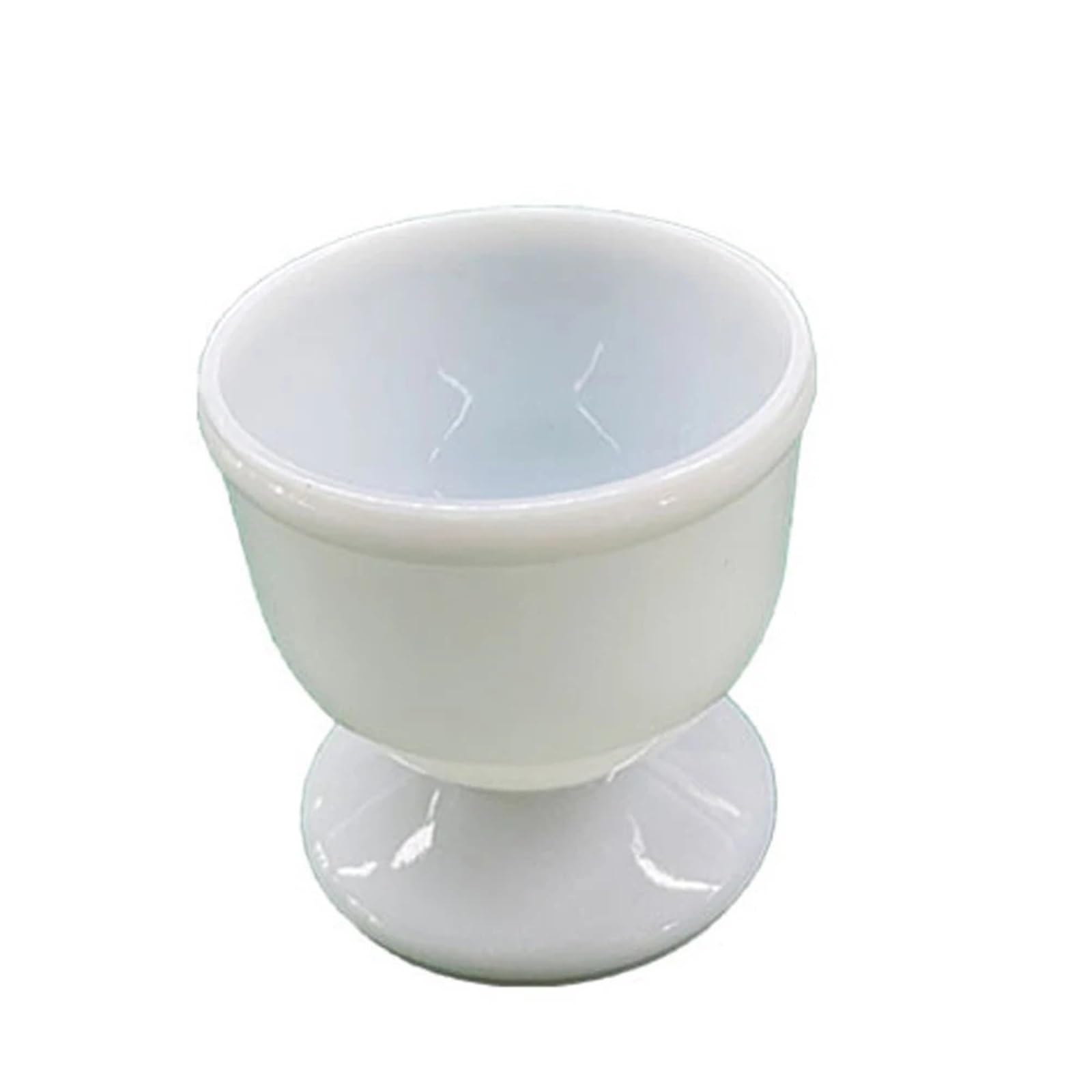 coquetier, Lot de 4 ou 8 coquetiers en plastique blanc for œufs durs et mollets(8pcs)