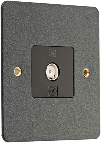 MK Edge K14321LBKB TV/FM Single Isolated - Lustrous Black