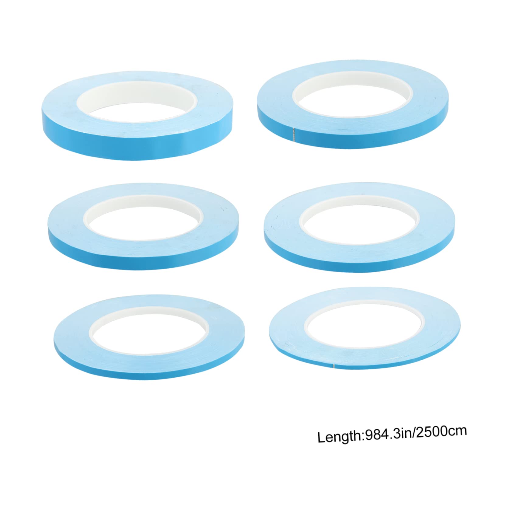 HOMSFOU 6rotoli Nastro Adesivo Biadesivo Nastro Biadesivo Per Pannelli Luminosi Led Per Pannelli