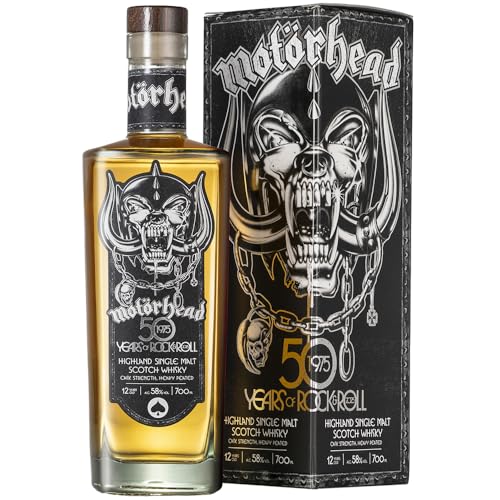 Motörhead 50 Years Anniversary Highland Single Malt Scotch Whisky Cask Strength | Limitierte...