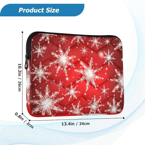 Funda impermeable para laptop 13-14 pulgadas color rojo miniatura 3