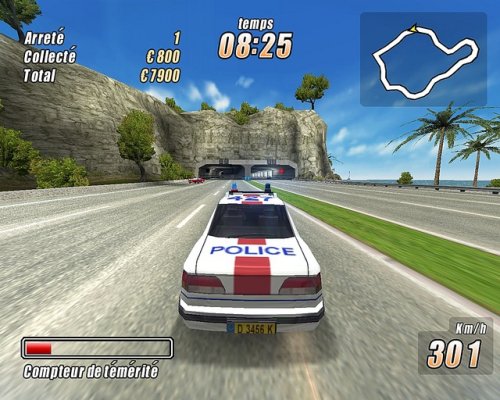 Paris Marseille Racing Police Madness Ps2 - vue 8