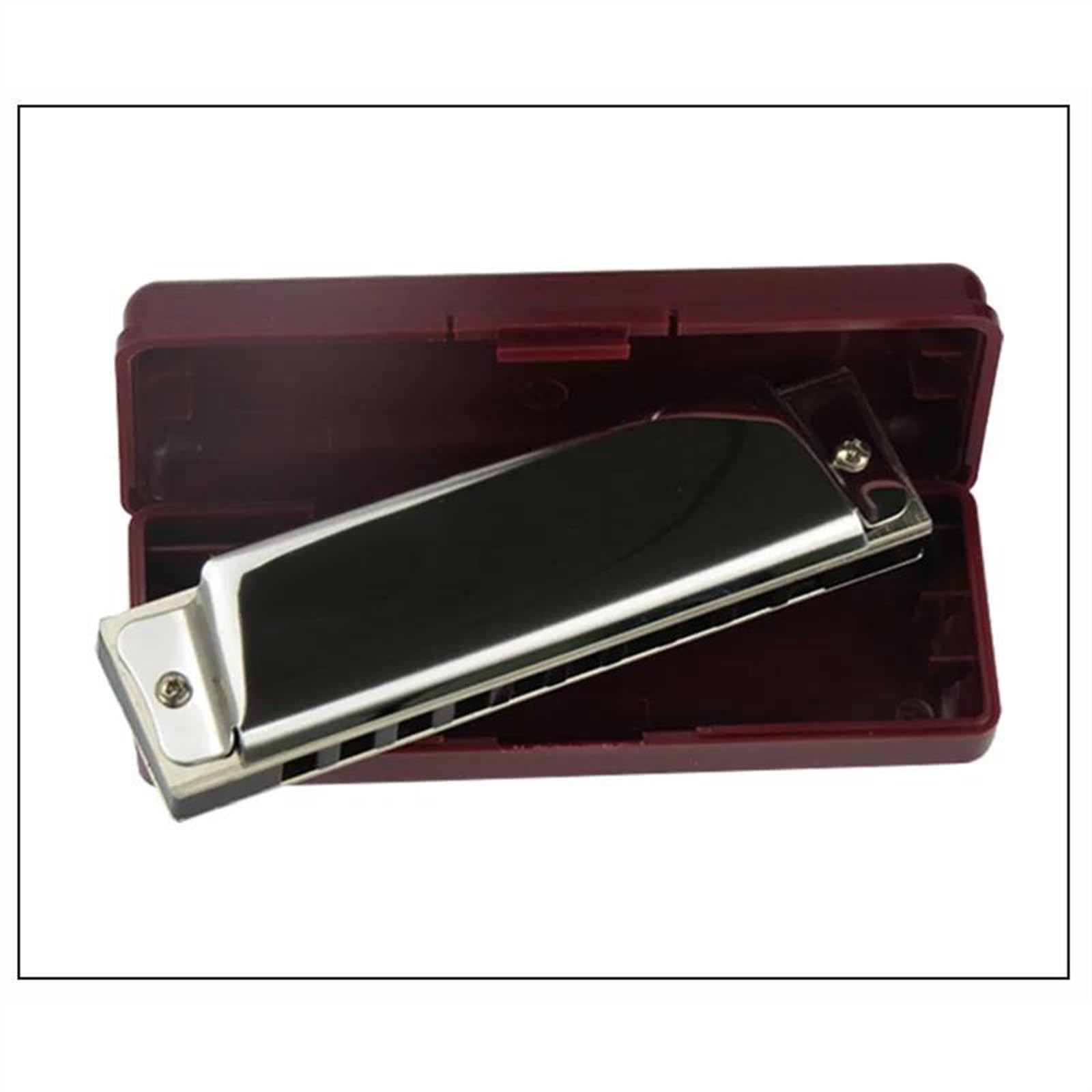 Harmonijka Profesjonalny 10-dołkowy instrument harmonijkowy Blues Harp dla początkujących graczy (Color : G)