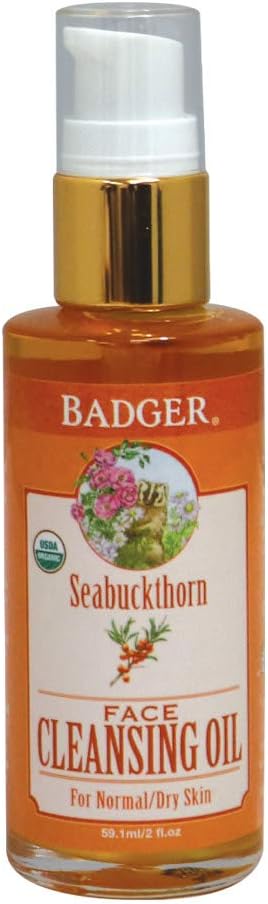 Badger Seabuckthorn Face Cleasing Oil 59.1 mL