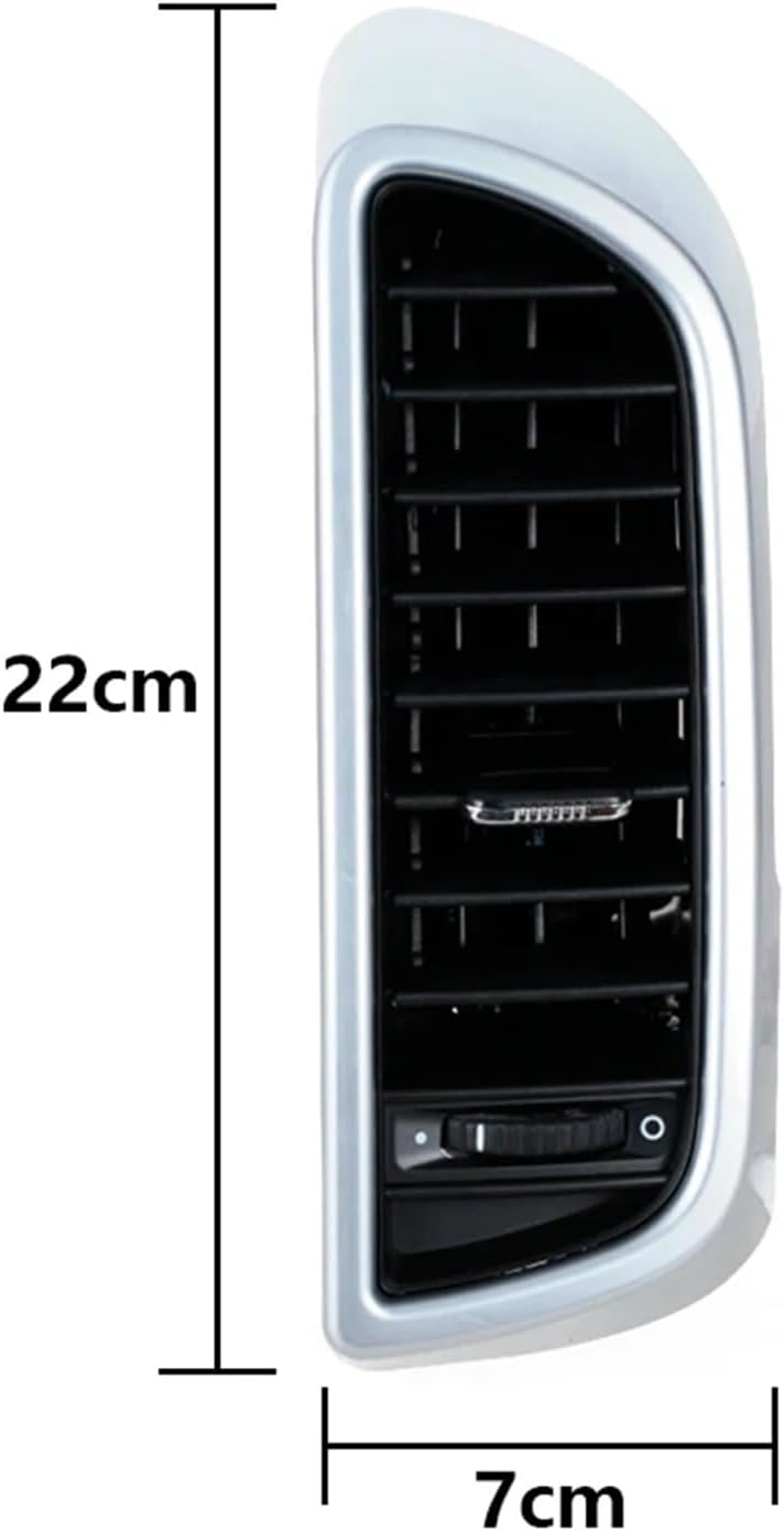 Car Instrument Panel A/C Air Conditioning Exhaust Vent Outlet Compatible For Porsche Cayenne 2011 2012 2013 2014 2015 2016 2017 2018(B-RH)