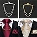 Vintage Mens Necktie Chain Fixed Metal Tie Clip Shirt Blouses Link Jewelry Gift Business Wedding Accessories Fashion Forward