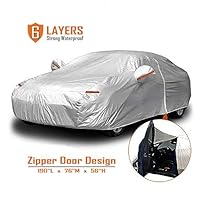 Algopix Similar Product 13 - CARBABA Car Cover Universal Full Car